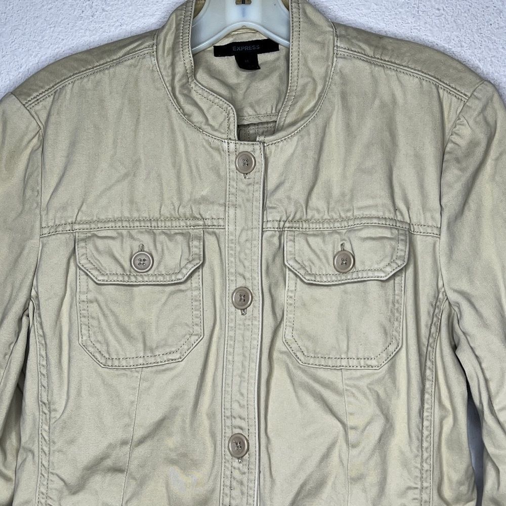 Express Tan Jacket - Picture 2 of 7